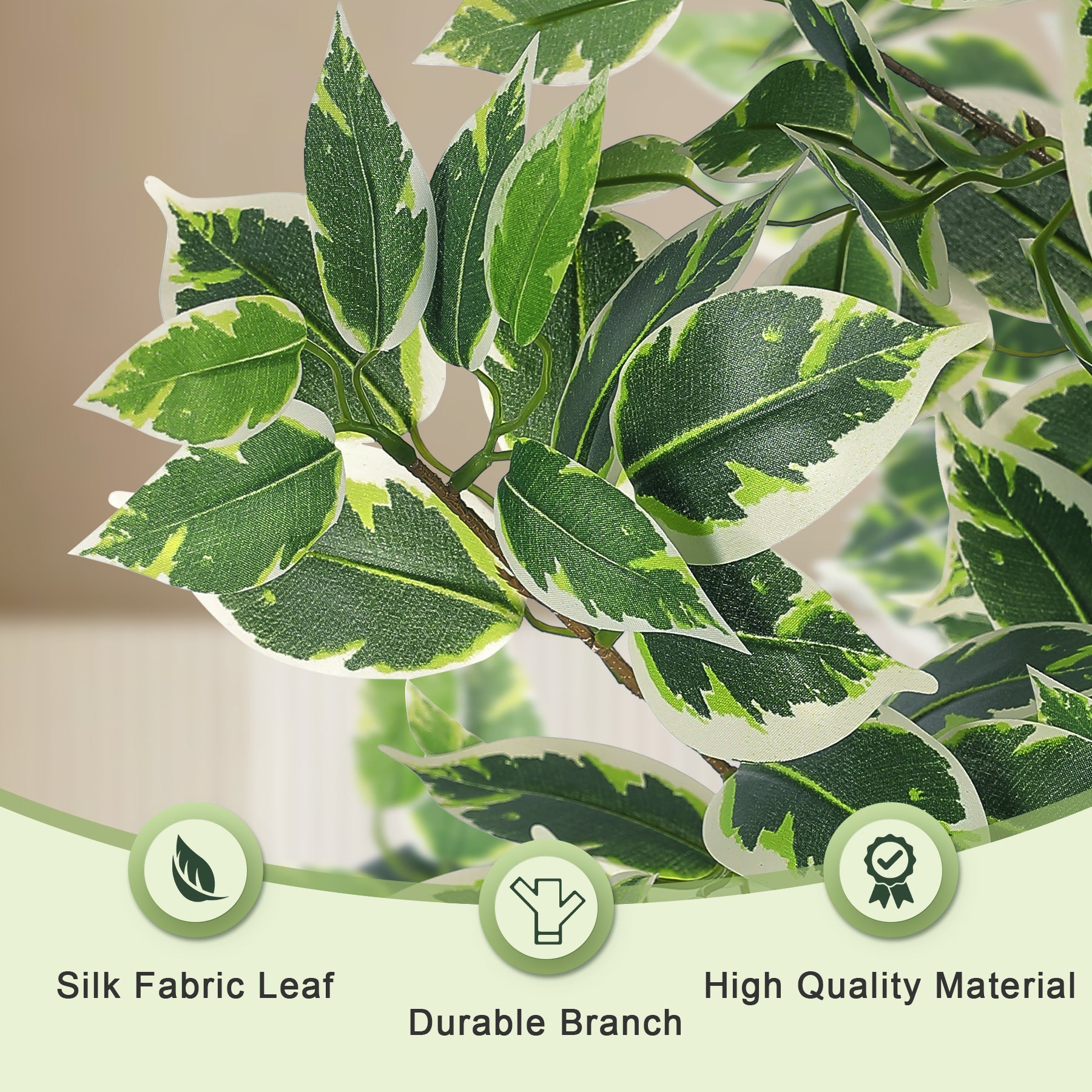6FT Artificial Ficus Trees